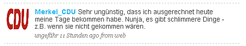 So genau wollten wir es nun auch nicht wissen, werte Bundeskanzlerin...