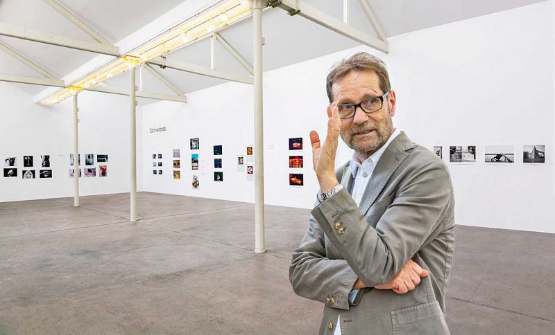 Michael Horbach in den Räumen seiner Stiftung (© Thomas Karsten)