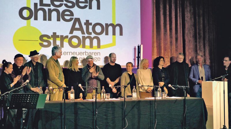 Lesen ohne Atomstrom: Kultur schaffen – Profit-Lobbyismus enttarnen